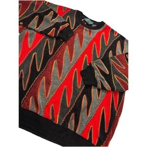 Tundra Canada Coogi Style Biggie-Style‎ Sweater Men's Size XL 90s Y2K